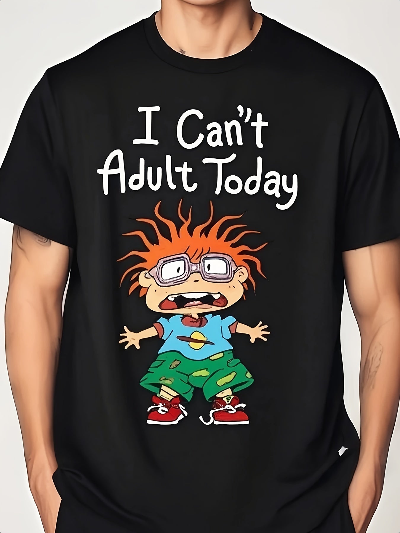 Men's short-sleeved shirt, a must-have for going out, two colors available, cost-effective, breathable pure cotton