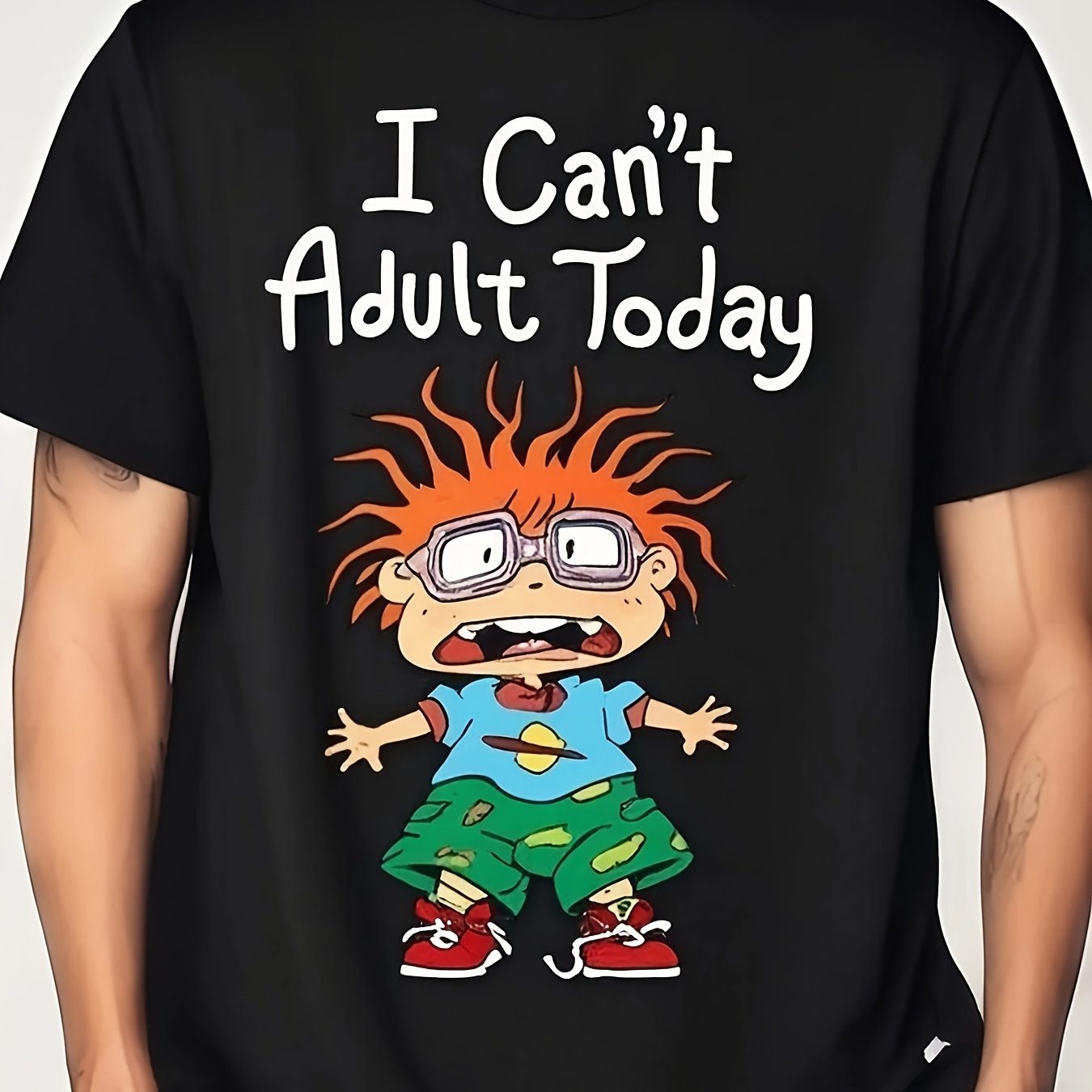 Men's short-sleeved shirt, a must-have for going out, two colors available, cost-effective, breathable pure cotton