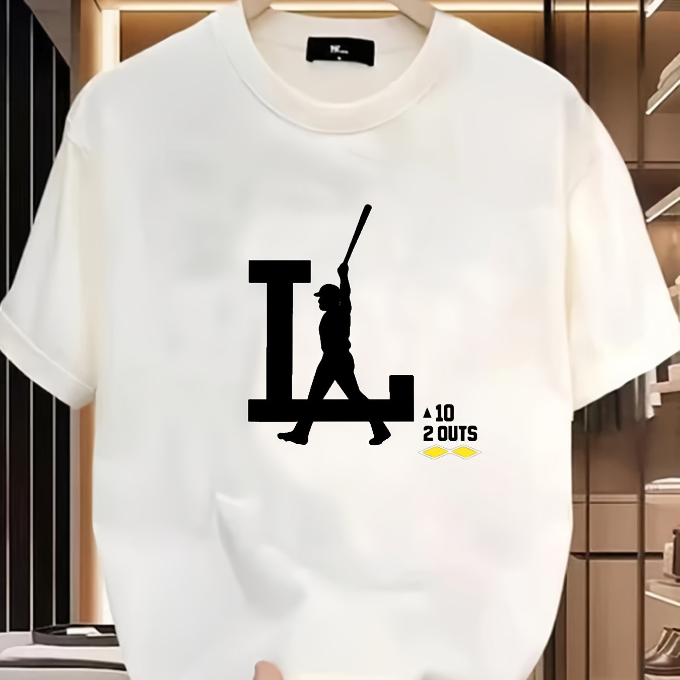 Men's cotton short-sleeved T-shirt Summer thin round neck top versatile breathable casual tee basic solid color single piece