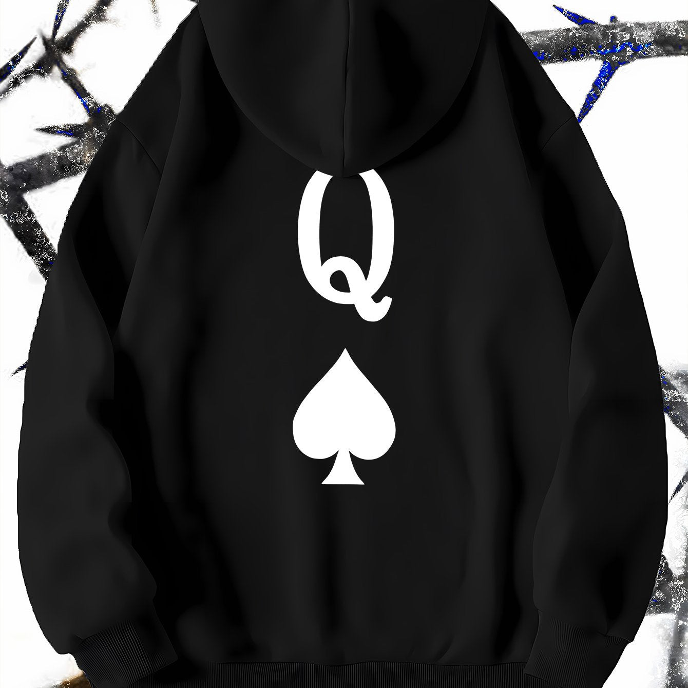 2025 Spring and Autumn Winter New Men'S Printed Top, Hoodie, Long Sleeve Hoodie, Trendy Retro Hip Hop Street Casual Suitable for Home, Outdoor, Party, Work, Sports Wear Gift