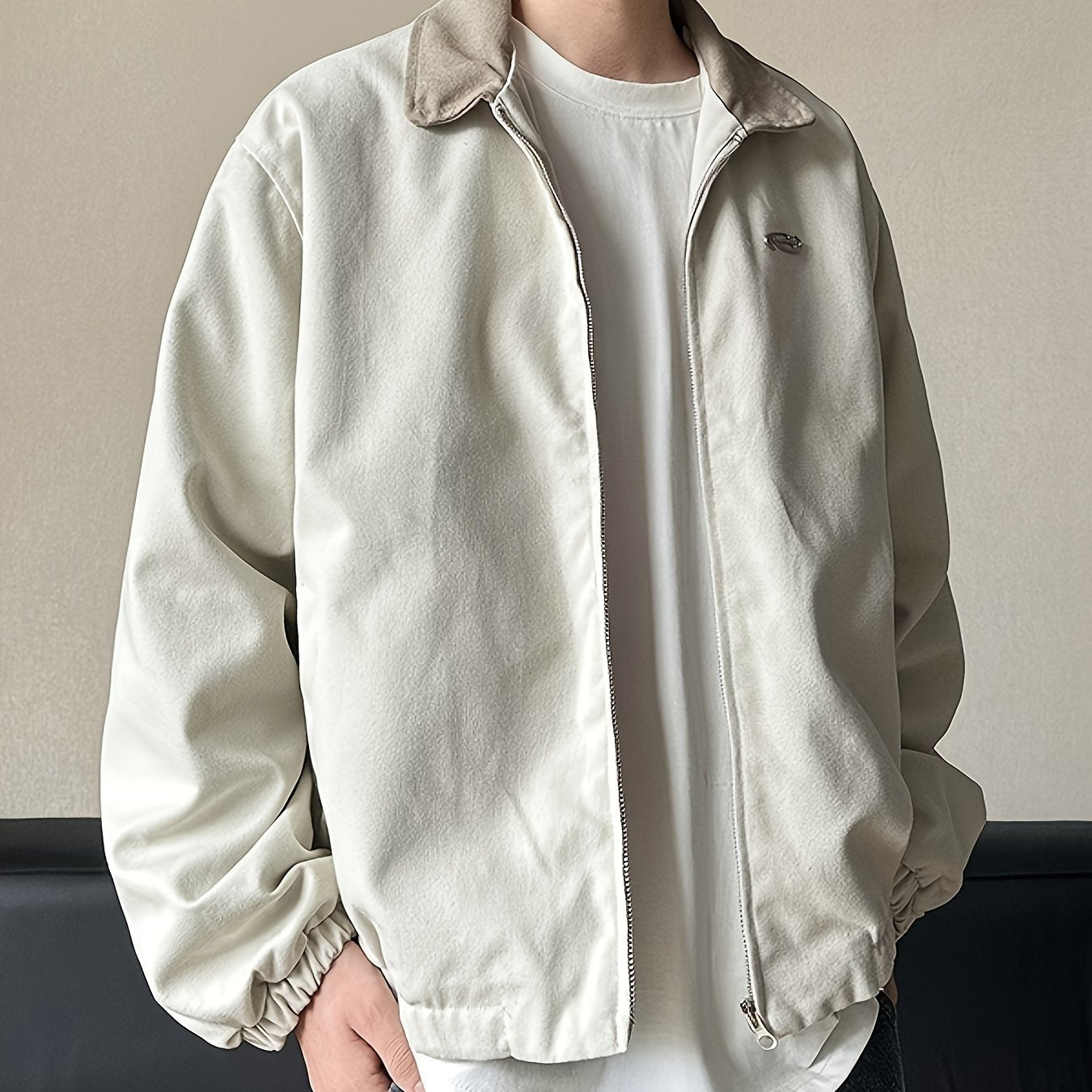 American Detroit Jacket Men's Spring And Autumn Tide Brand Retro Loose Couple Lapel Jacket Men